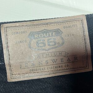 Route 66 Black Jeans Classic Style